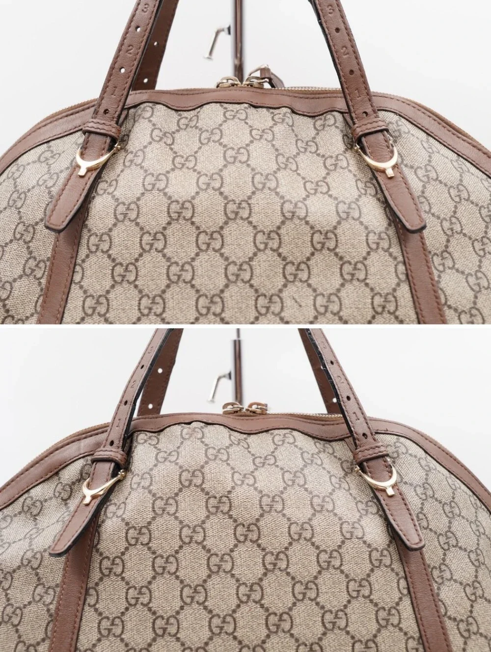CM25 💗 Gucci GG Supreme Monogram Nice Dome Bag